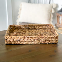 Woven Hyacinth Tray