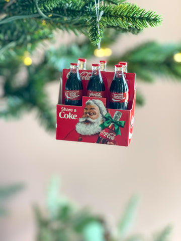 Christmas Coke Bottle Ornament