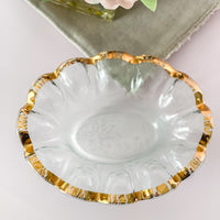 Annieglass Ruffle Oval Dip Bowl