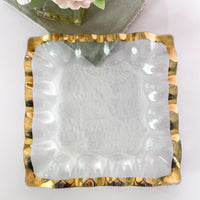 Annieglass Ruffle Square Server