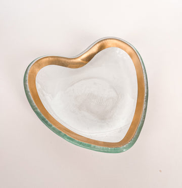 Annieglass Small Heart Bowl