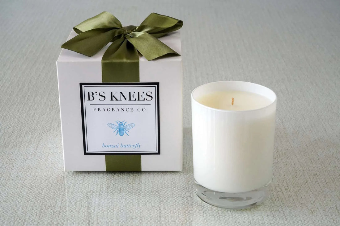 B's Knees Bonzai Butterfly Candle