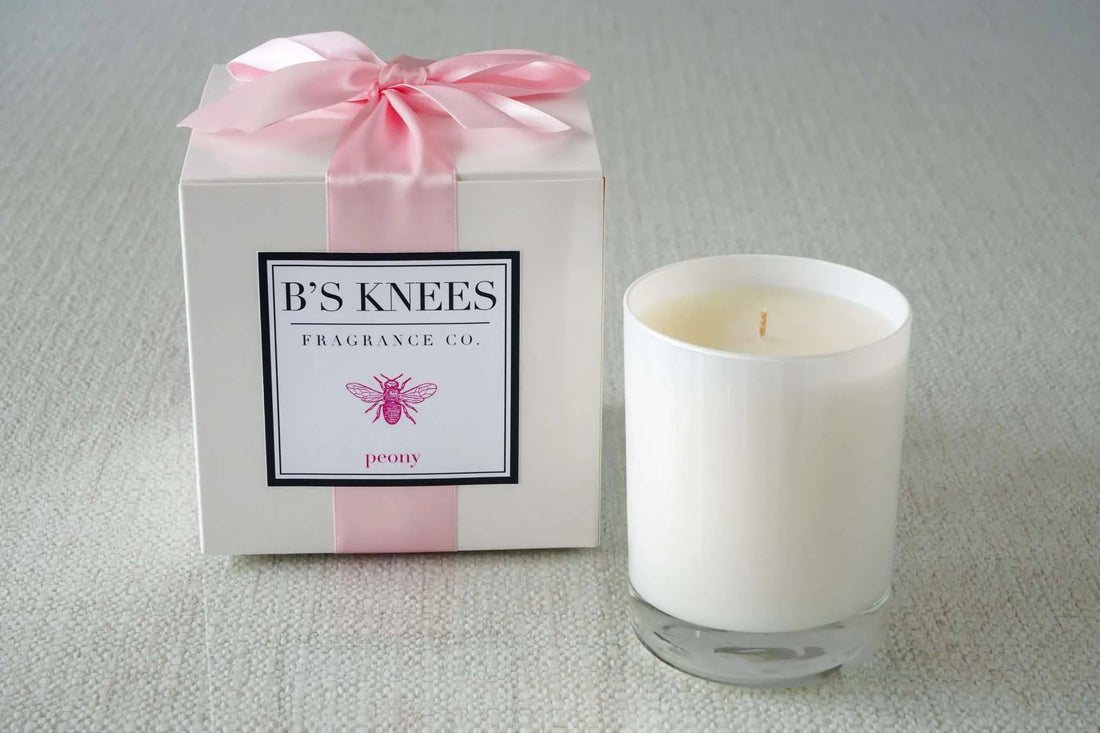 B's Knees Peony Candle
