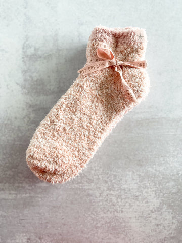 Barefoot Dreams CozyChic Heathered Socks One Size