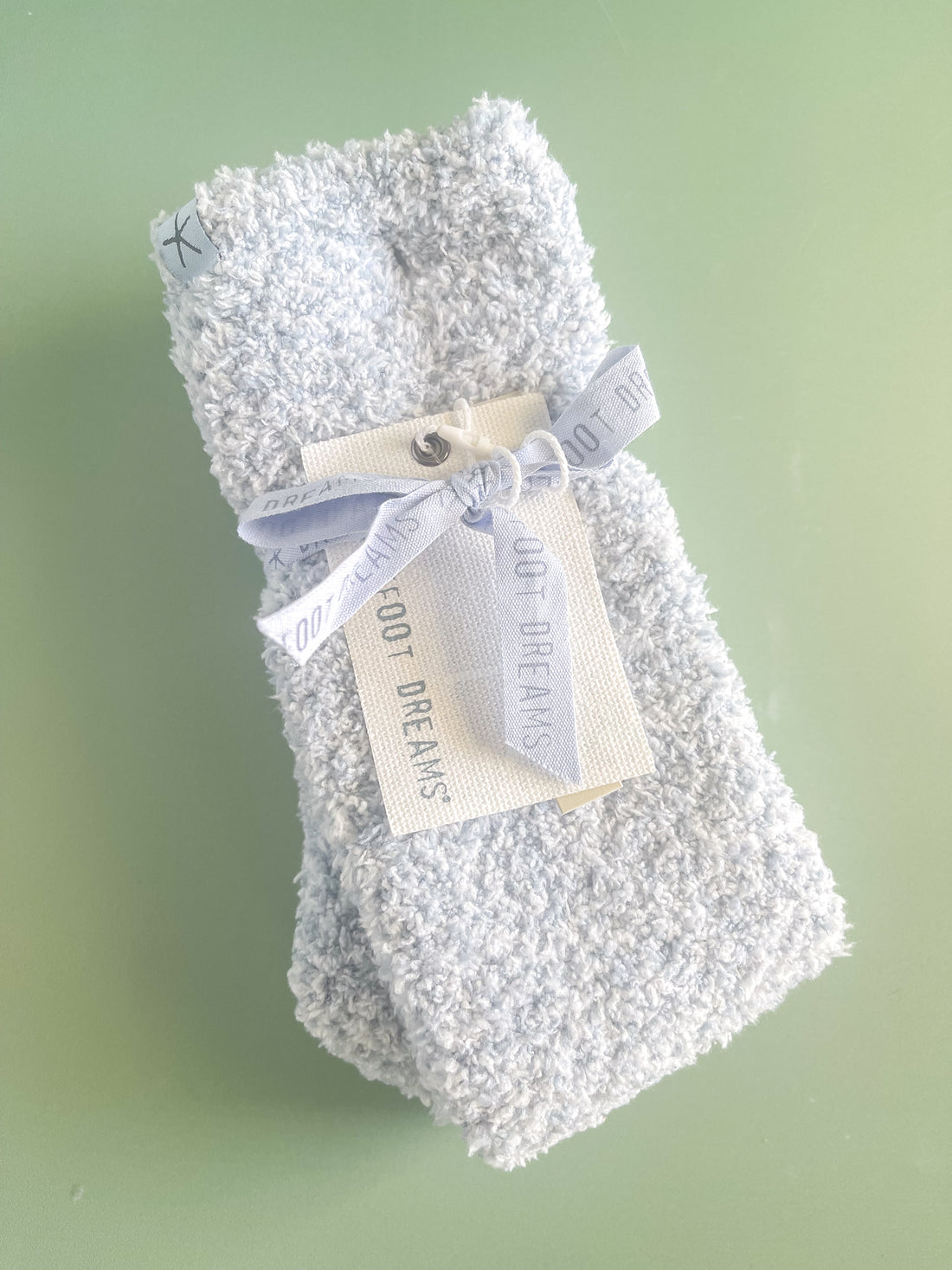 Barefoot Dreams Snow Drop Heathered Socks