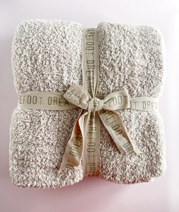 Barefoot Dreams Stone Cozy Chic Throw