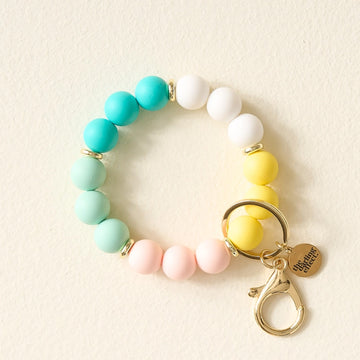 Beach Days Wristlet Keychain
