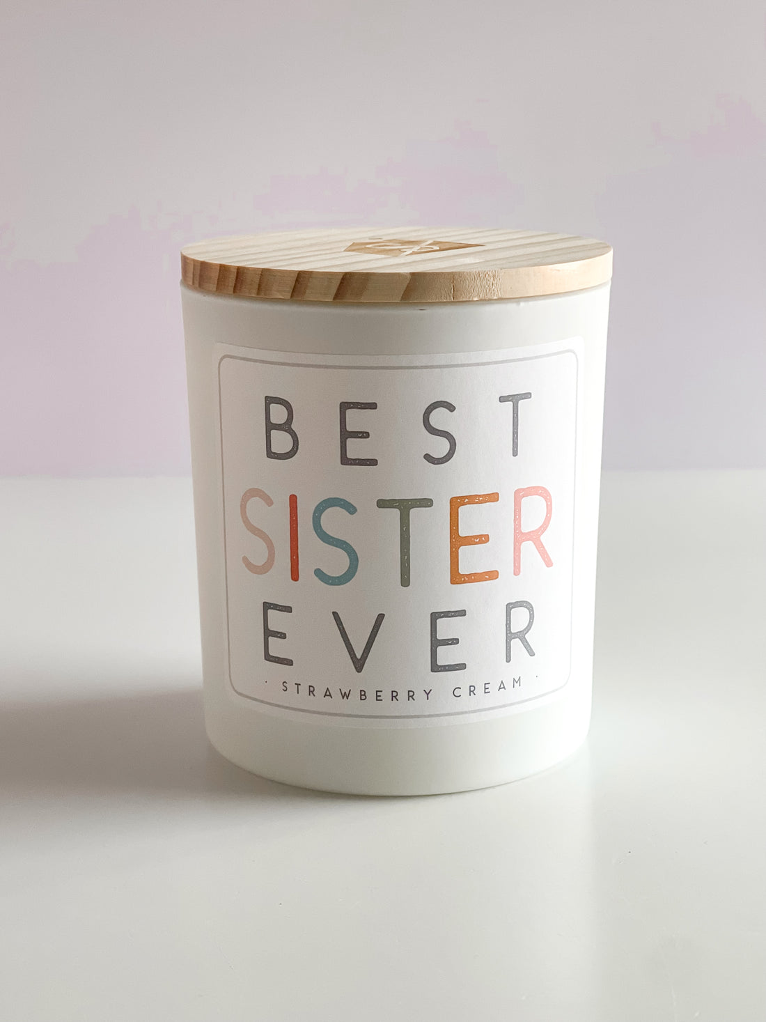 Best Sister Ever Scented Candle