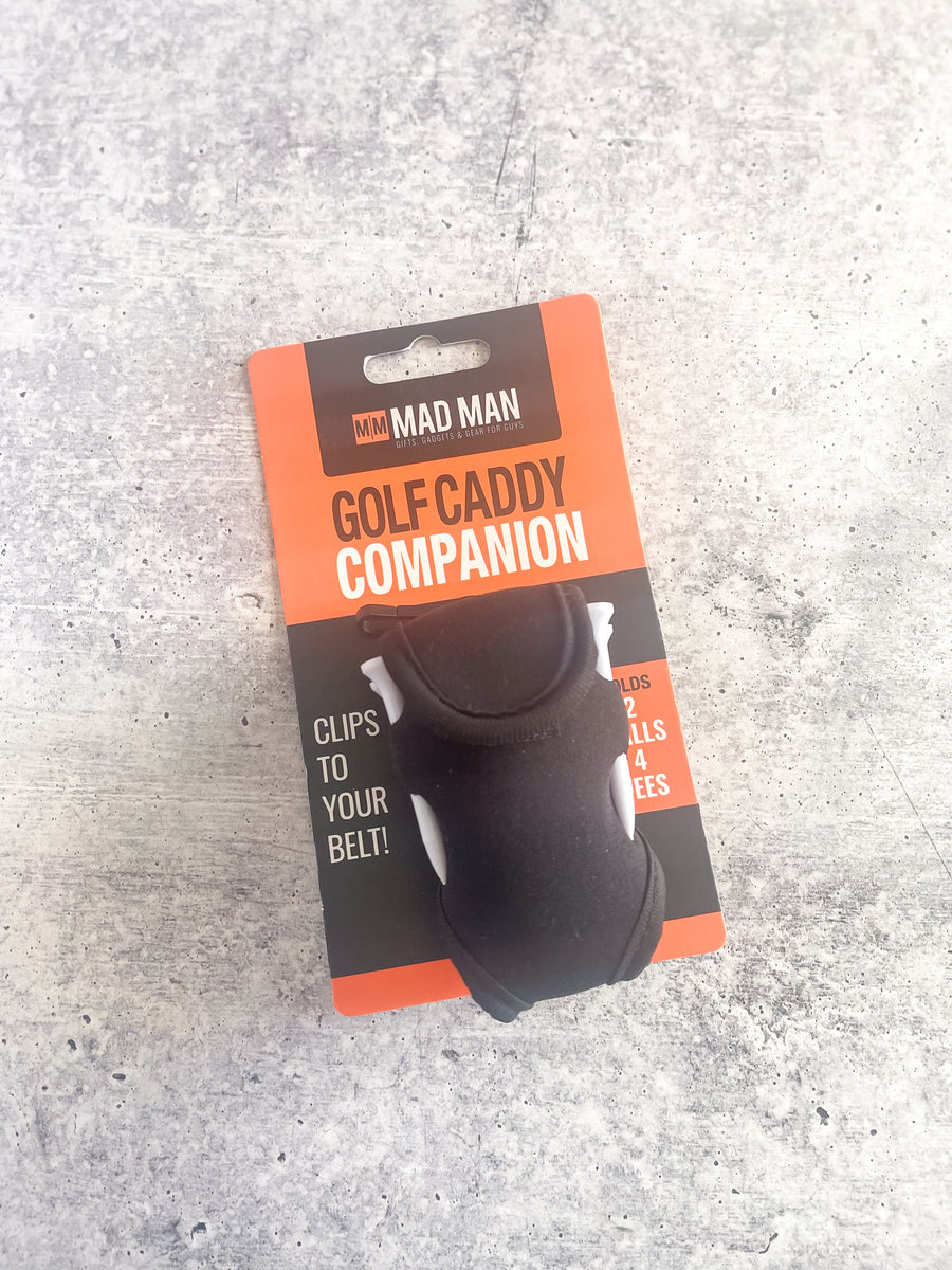 Black Golf Caddy Pouch