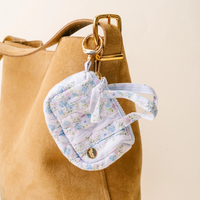 Blue Duffle Bag Charm
