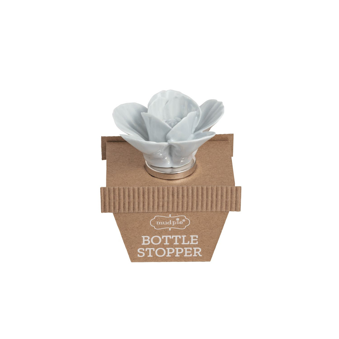 Blue Flower Bottle Stopper