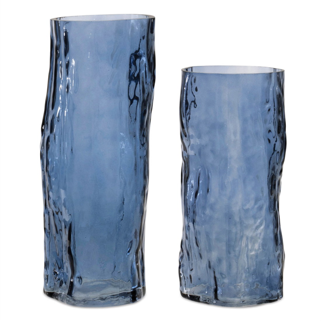 Blue Glass Vase