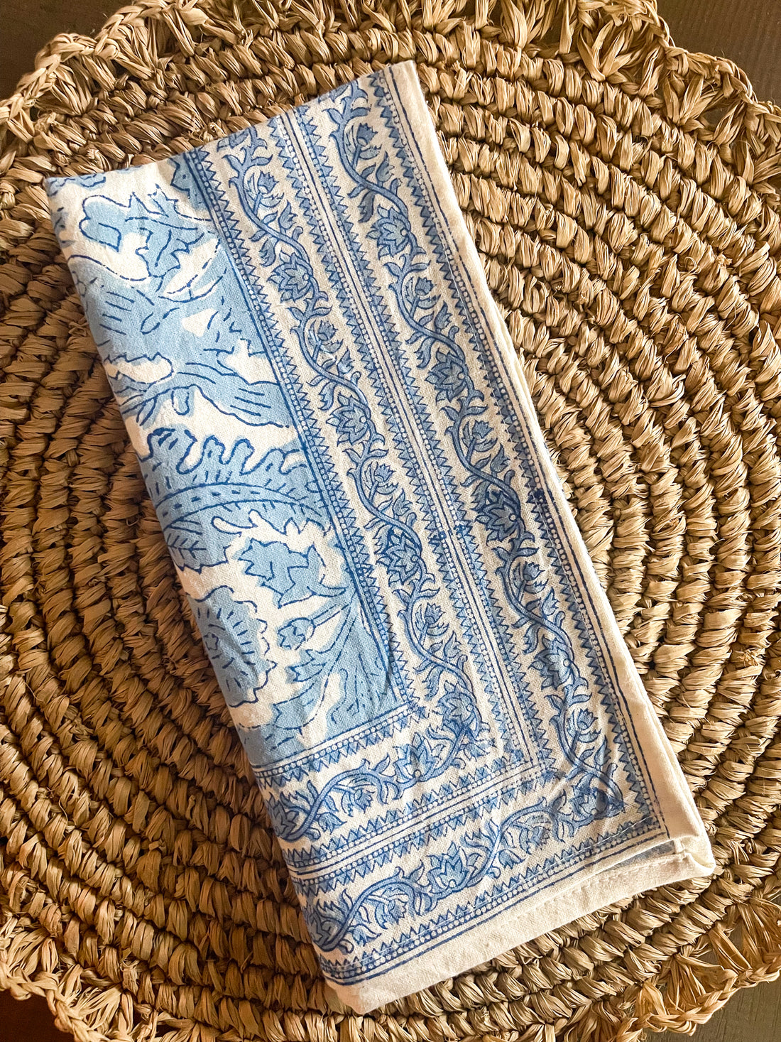 Blue Pheasant Napkin