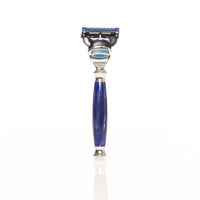 Blue Razor Handle