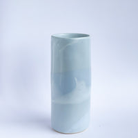 Blue Stone Cylinder Vase