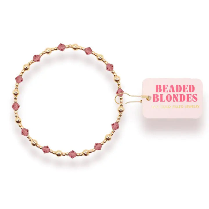 Blush Pink June Bracelet