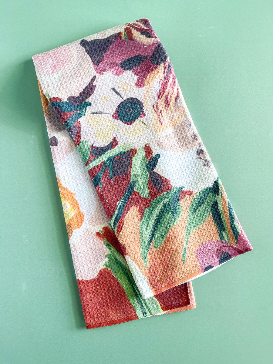 Bobby Floral Tea Towel