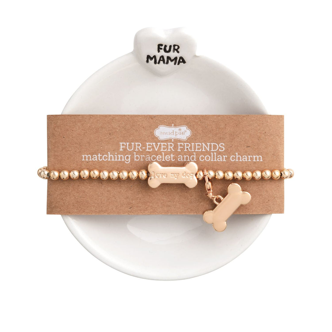Bone Pet Trinket Dish Set