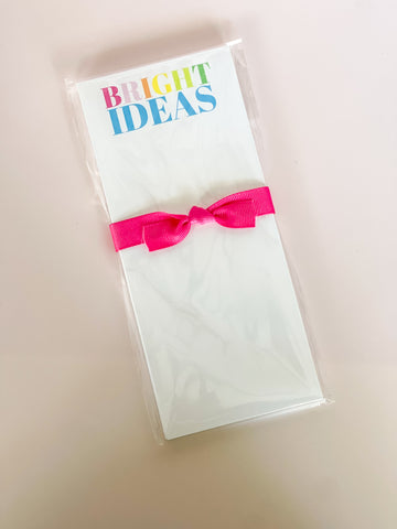 Bright Ideas Skinny Notepad