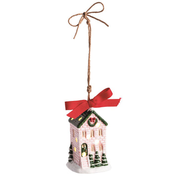 Ceramic LED House Ornament