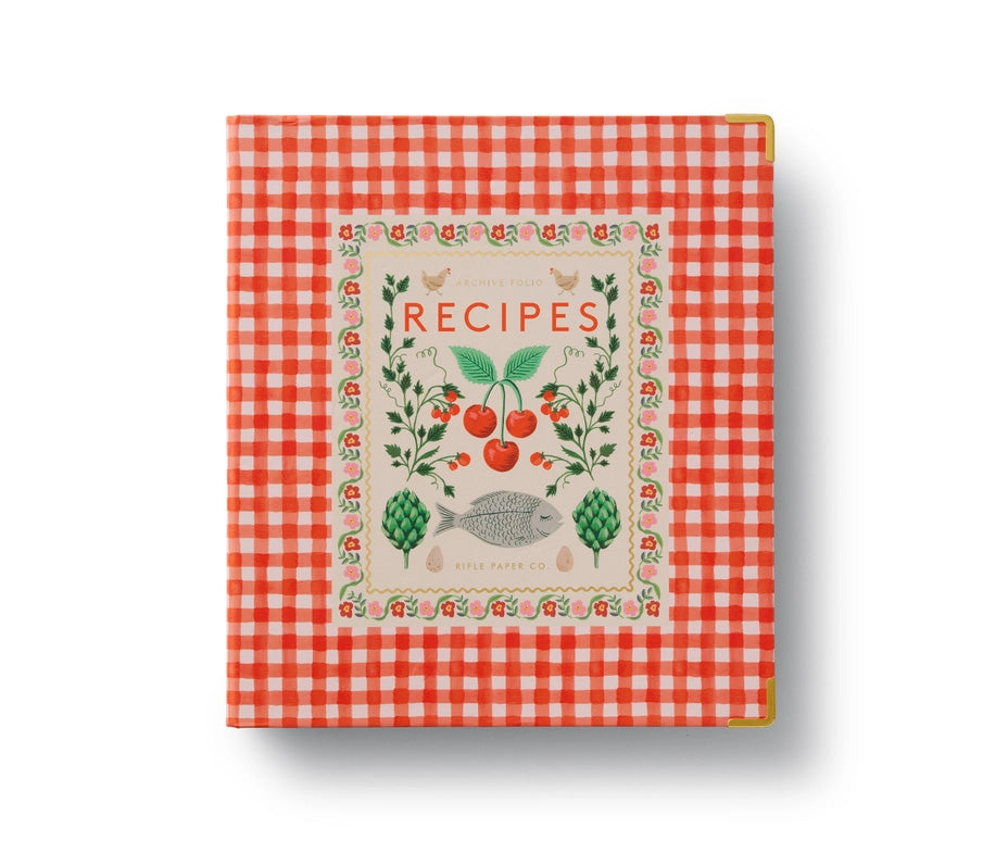 Cherry Farm Recipe Binder Rifle Paper