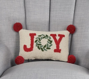 Christmas Joy Hook Pillow