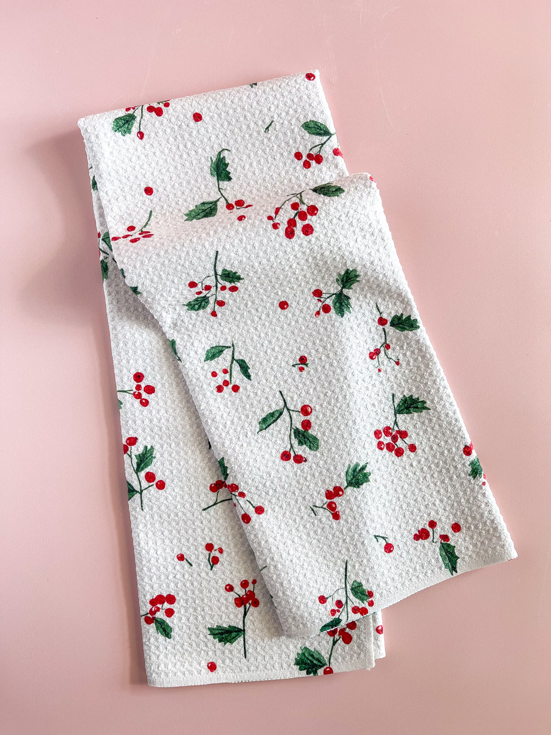 Christmas Sprig Tea Towel