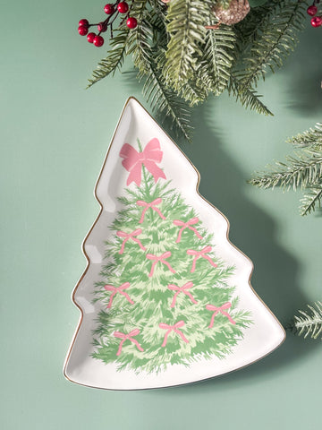 Christmas Tree Plate