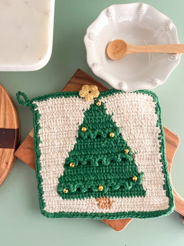 Christmas Tree Pot Holder
