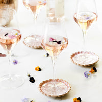 Vietri Contessa Clear Wine Glass