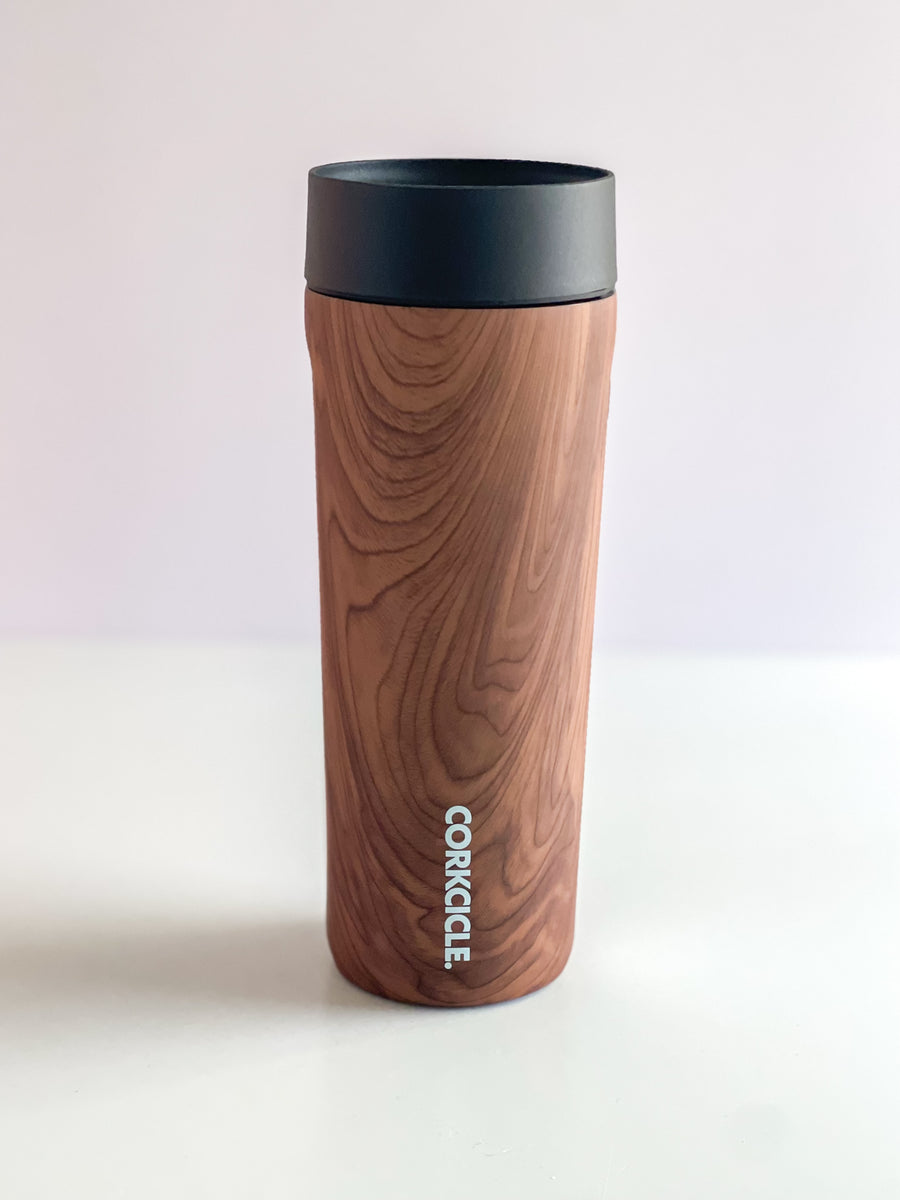 Corkcicle Walnut Wood Commuter Cup