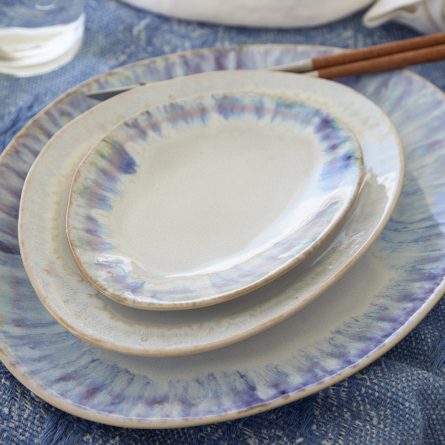 Costa Nova Brisa Blue Oval Mini Plate