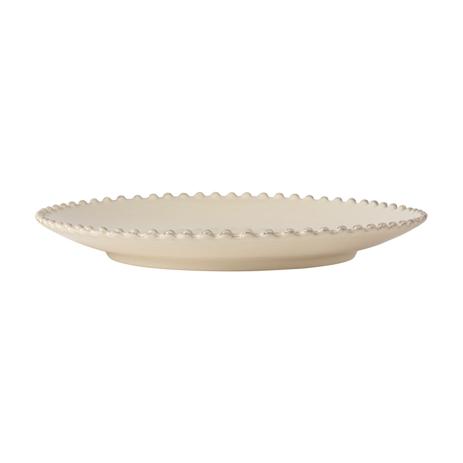 Costa Nova Cream Dinner Plate