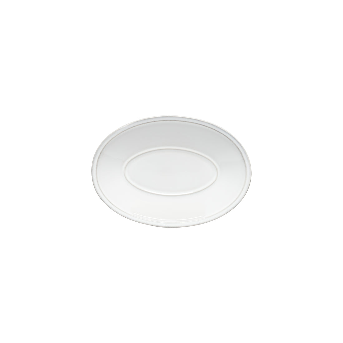 Costa Nova Friso White Small Oval Platter