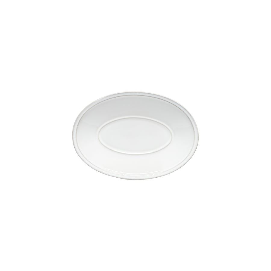 Costa Nova Friso White Small Oval Platter