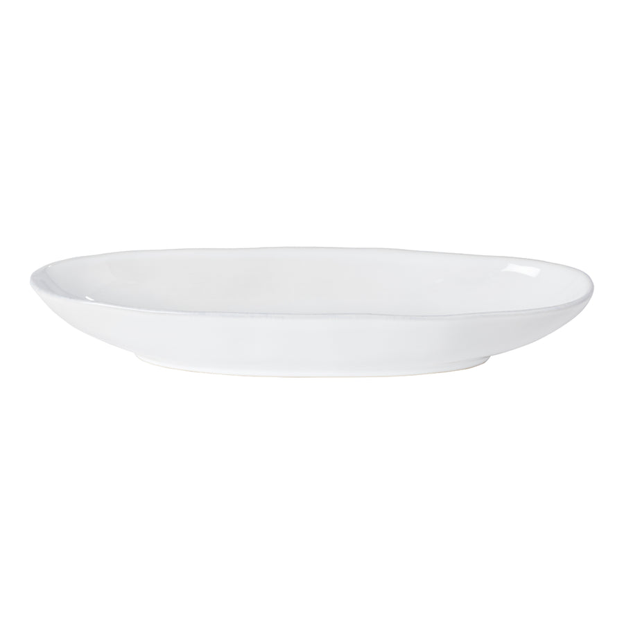 Costa Nova Livia White Small Oval Platter