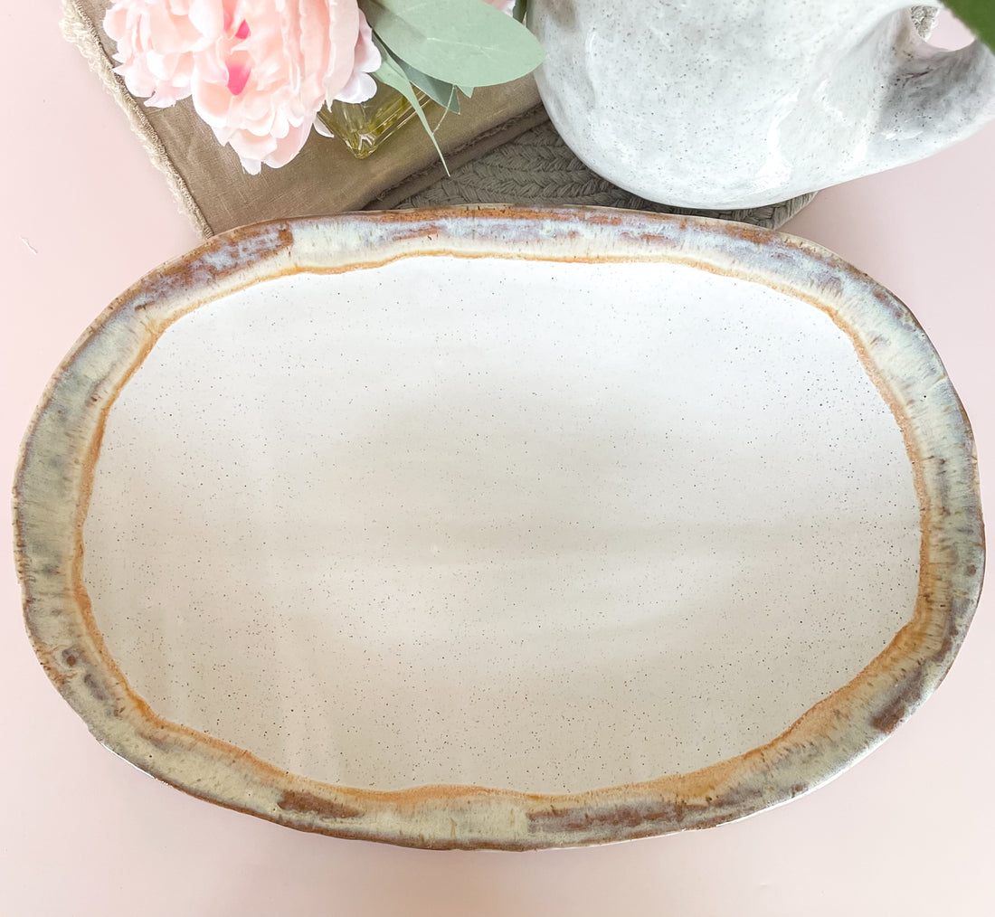 Cottonwood Oval Sandwich Platter