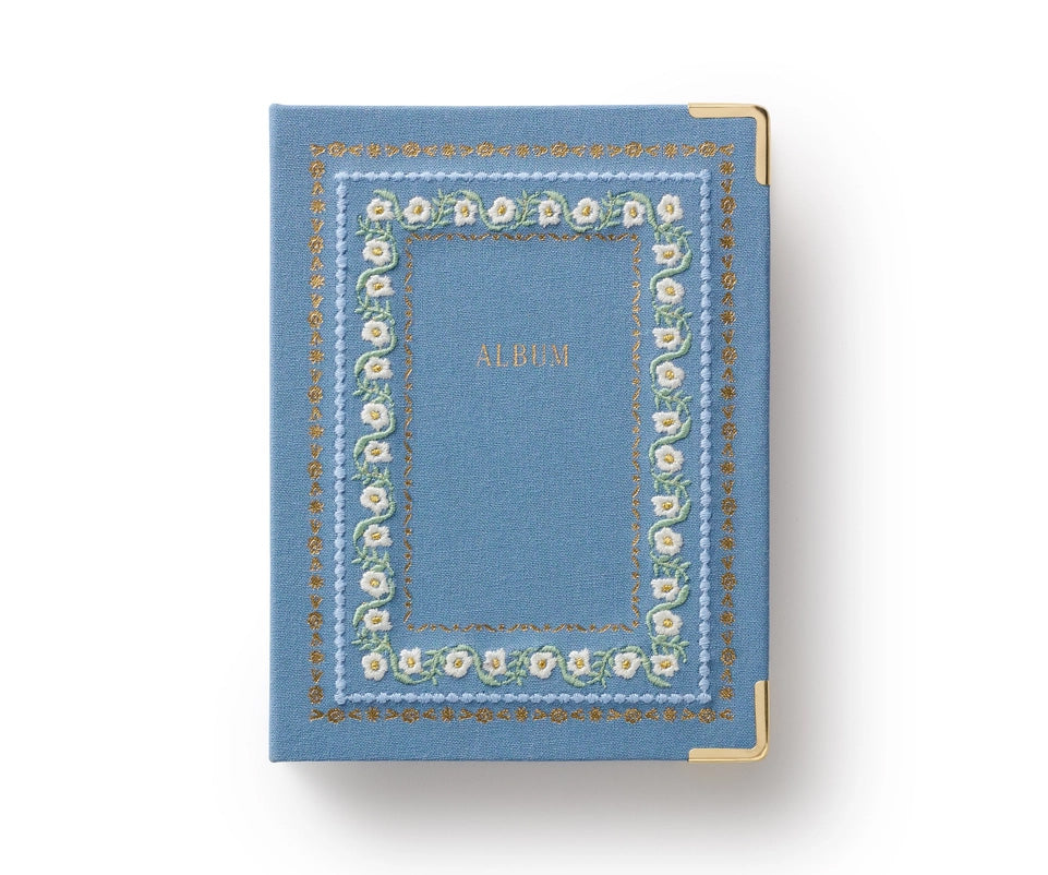 Delphine Small Embroidered Photo Album