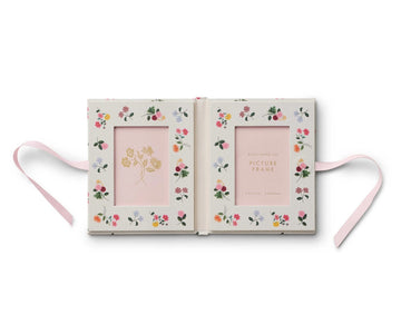 Ditsy Dahlia Paper Wrapped Picture Frame