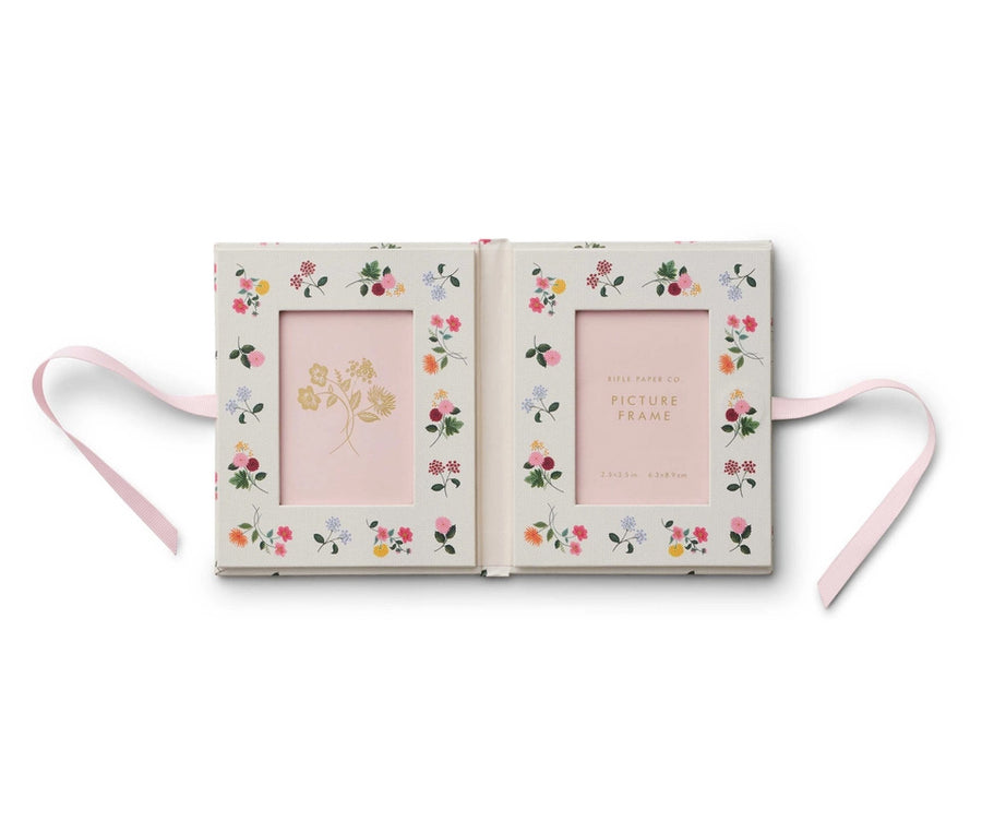 Ditsy Dahlia Paper Wrapped Picture Frame