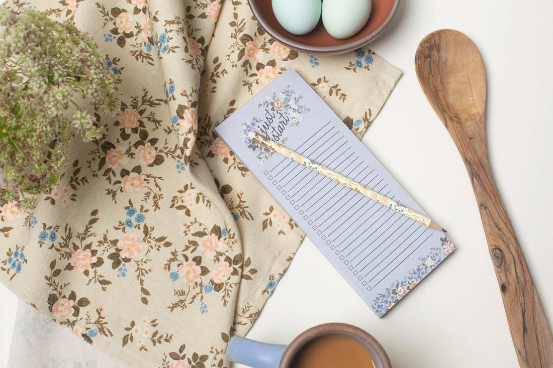 Ditsy Floral Cotton Tea Towel