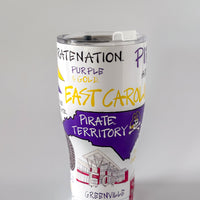 ECU Icon Metal Tumbler