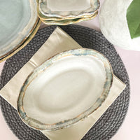 Etta B Magnolia Small Oval Platter