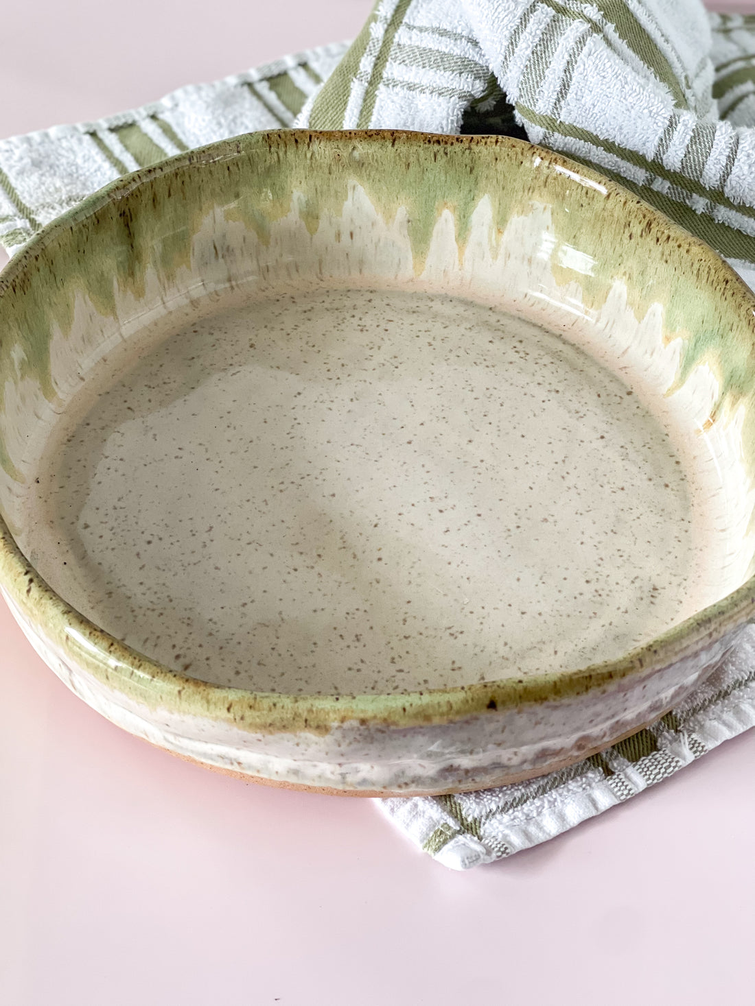 Etta B Pottery Matcha Latte Sunday Dinner Dish