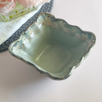 Etta B Pottery Square Snack Bowl