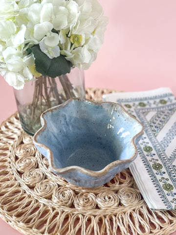 Etta B Pottery Wisteria Dipping Bowl