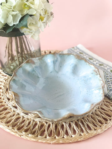 Etta B Pottery Wisteria Mini Freeform Bowl