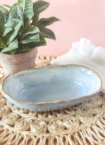 Etta B Pottery Wisteria Southern Side Dish
