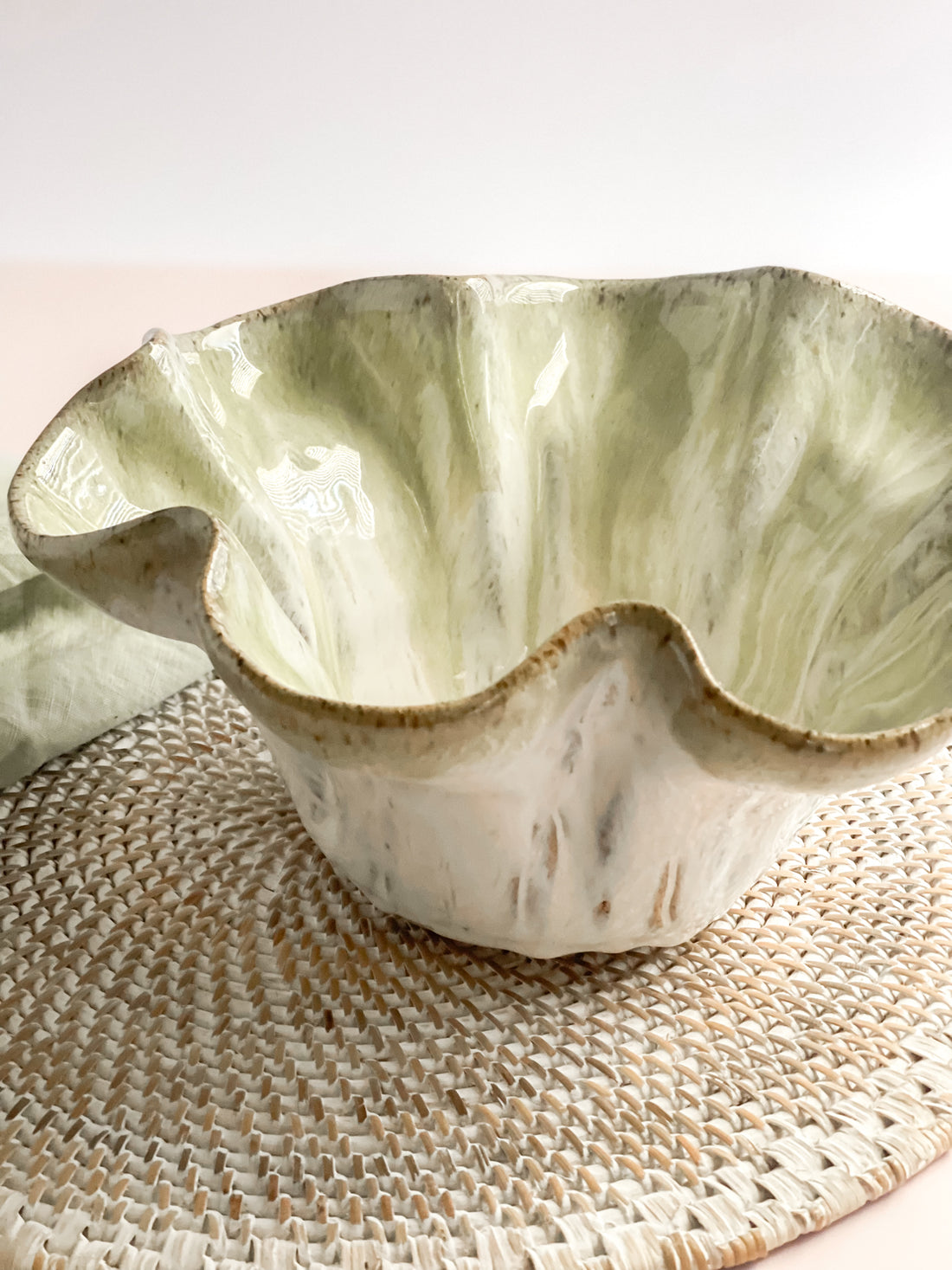 Etta B Round Fluted Bowl