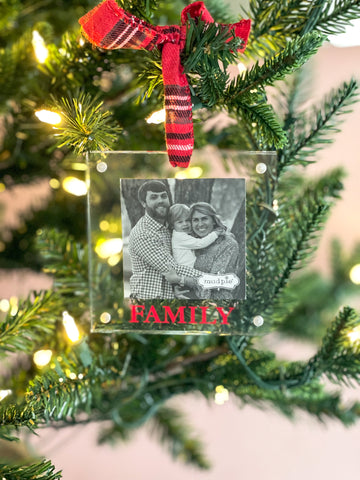 Family Frame Ornament